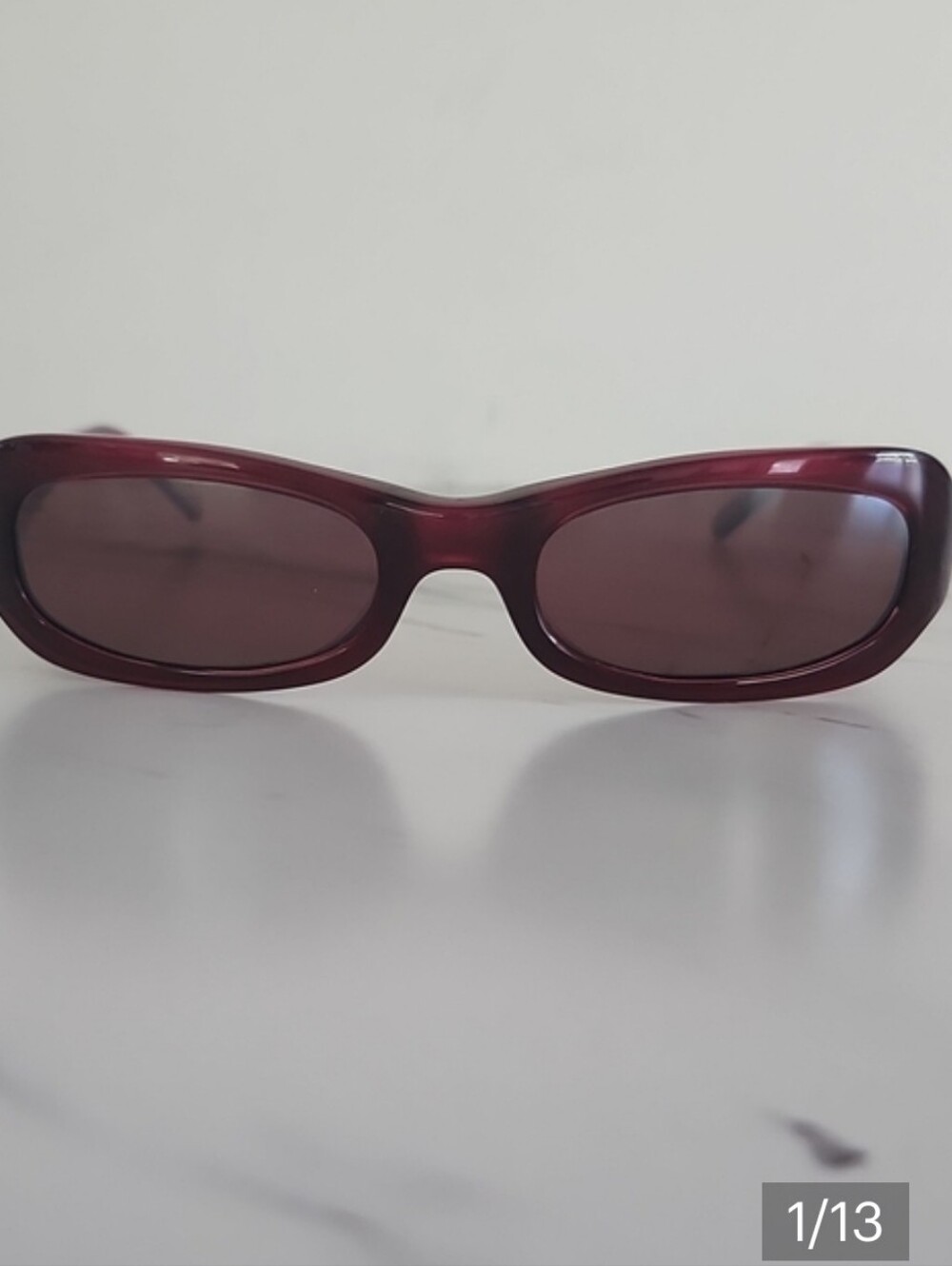 Maui Jim Nani MJ 190-04 Red Frame Sunglasses
